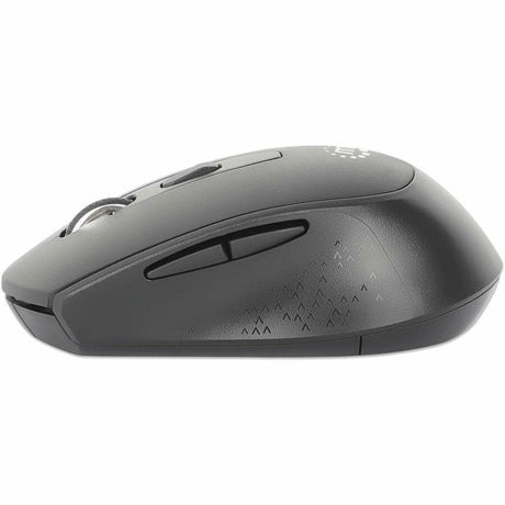 Manhattan MW6200 Full-size Mouse - Radio Frequency - USB Type A - Optical - 6 Button(s) - Black