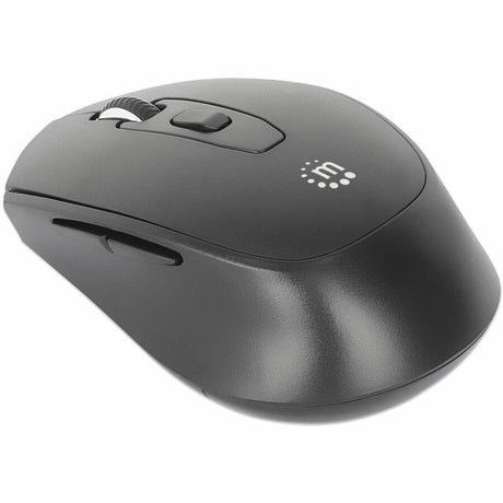 Manhattan MW6200 Full-size Mouse - Radio Frequency - USB Type A - Optical - 6 Button(s) - Black