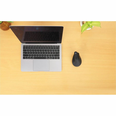 Manhattan Mouse - Radio Frequency - USB Type A - Optical - 6 Button(s) - Black