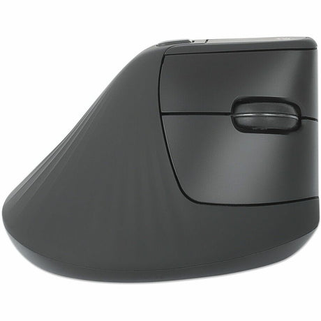 Manhattan Mouse - Radio Frequency - USB Type A - Optical - 6 Button(s) - Black