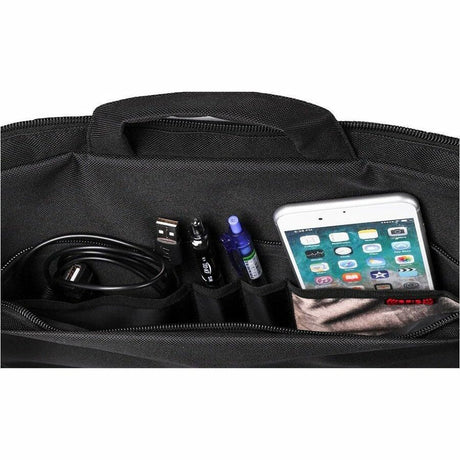V7 Essential CTK16-BLK Carrying Case (Briefcase) for 39.6 cm (15.6") to 40.6 cm (16") MacBook Air - Black