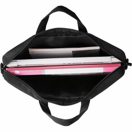 V7 Essential CTK16-BLK Carrying Case (Briefcase) for 39.6 cm (15.6") to 40.6 cm (16") MacBook Air - Black