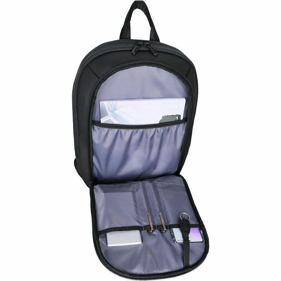 V7 CBP16-ECOE Carrying Case (Backpack) for 33.8 cm (13.3") to 40.6 cm (16") Notebook - Black