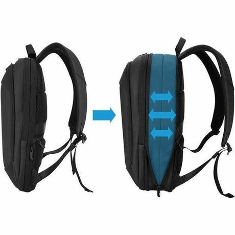 V7 CBP16-ECOE Carrying Case (Backpack) for 33.8 cm (13.3") to 40.6 cm (16") Notebook - Black