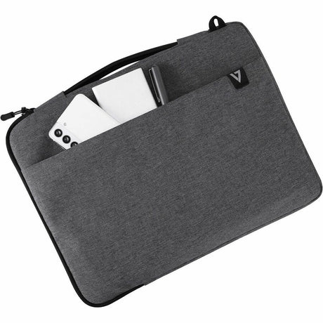 V7 CSE14-ECO Carrying Case (Sleeve) for 35.6 cm (14") to 35.8 cm (14.1") Notebook - Grey