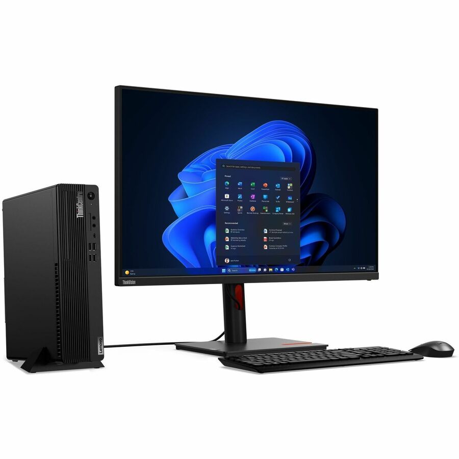Lenovo ThinkCentre M70s Gen 5 12U80008UK Desktop Computer - Intel Core i7 14th Gen i7-14700 - vPro Technology - 16 GB - 512 GB SSD - Small Form Factor - Black