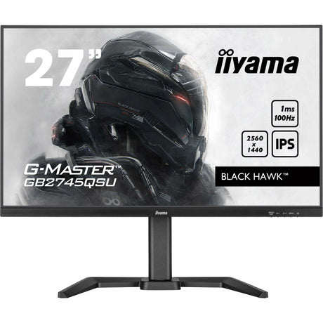 iiyama G-MASTER Black Hawk GB2745QSU-B2 27" Class WQHD Gaming LED Monitor - 16:9 - Matte Black