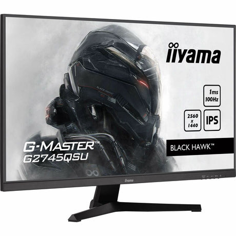 iiyama G-MASTER Black Hawk G2745QSU-B2 27" Class WQHD Gaming LED Monitor - 16:9 - Matte Black