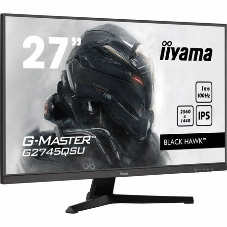 iiyama G-MASTER Black Hawk G2745QSU-B2 27" Class WQHD Gaming LED Monitor - 16:9 - Matte Black