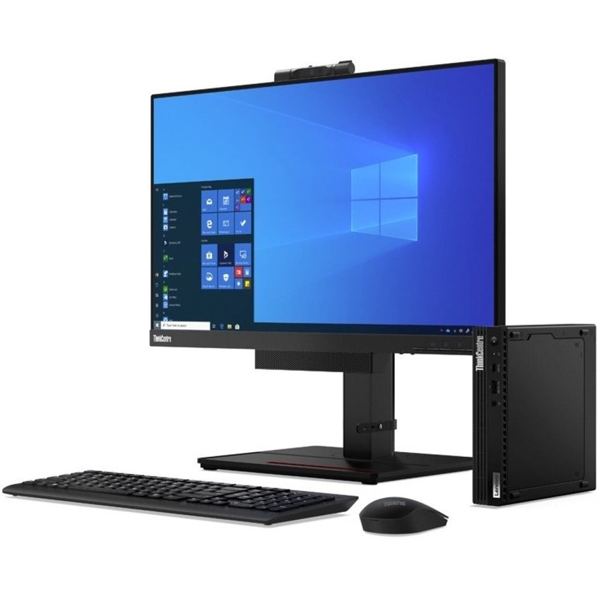 Lenovo ThinkCentre M75q Gen 2 11JN006KUK Desktop Computer - AMD Ryzen 5 5600GE - 16 GB - 512 GB SSD - Tiny - Black