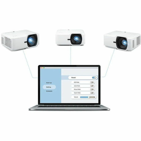 ViewSonic Luminous Superior LS630W DLP Projector - 16:10 - Wall Mountable, Ceiling Mountable, Floor Mountable - White