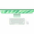Apple iMac All-in-One Computer - Apple M4 - 16 GB - 256 GB SSD - 61 cm (24") 4.5K - Desktop - Green