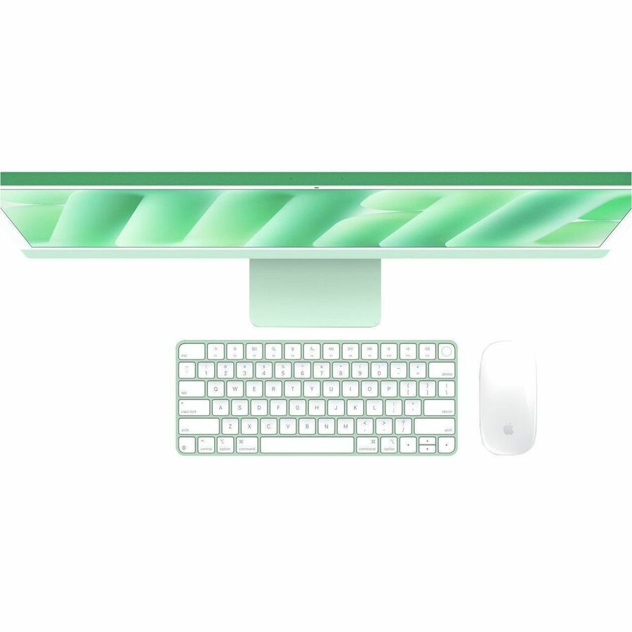 Apple iMac All-in-One Computer - Apple M4 - 16 GB - 256 GB SSD - 61 cm (24") 4.5K - Desktop - Green