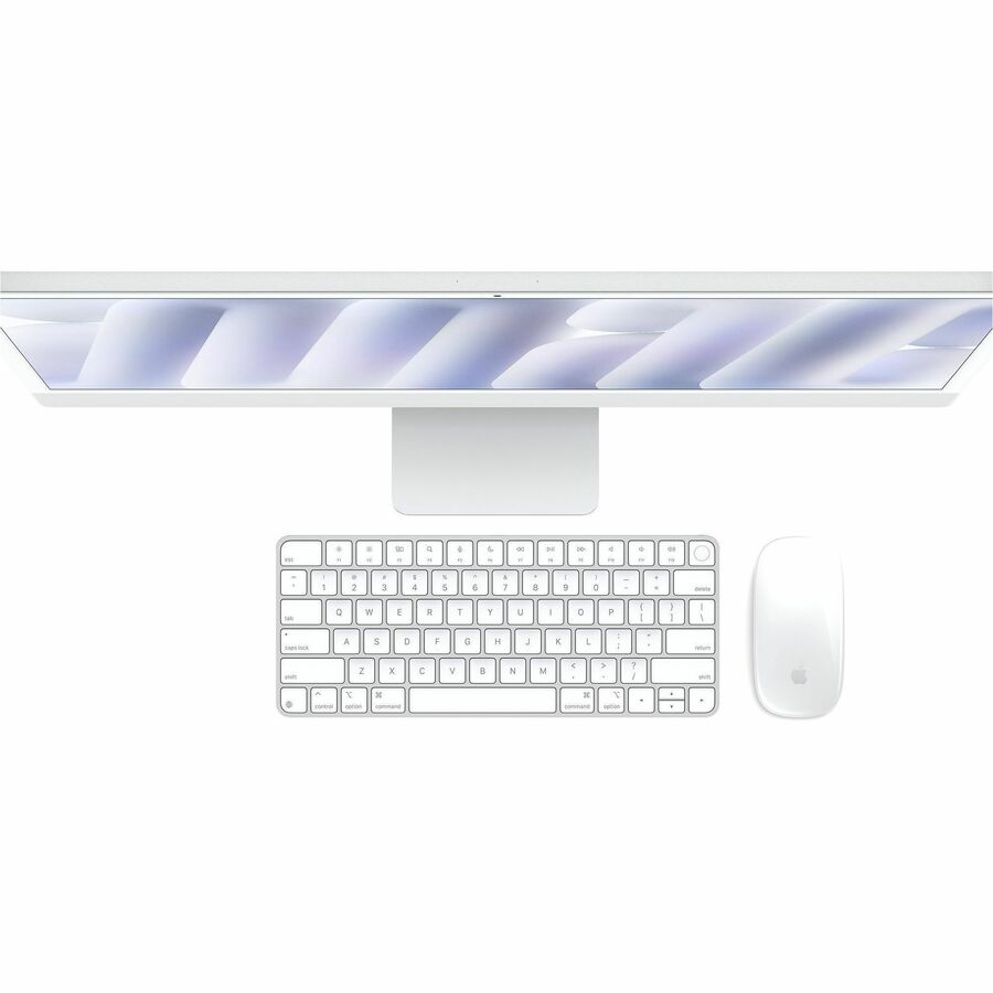 Apple iMac All-in-One Computer - Apple M4 - 16 GB - 256 GB SSD - 61 cm (24") 4.5K - Desktop - Silver