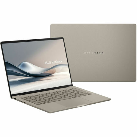 Asus Zenbook A14 UX3407 UX3407RA-QD005W 35.6 cm (14") Copilot+ PC Notebook - WUXGA - Qualcomm Snapdragon X Elite X1E-78-100 - 32 GB - 1 TB SSD - Zabriskie Beige