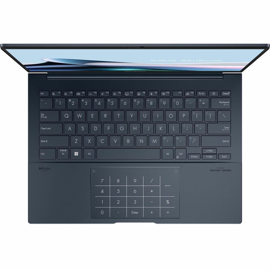 Asus Zenbook 14 OLED UX3405 UX3405CA-QL241W 35.6 cm (14") Touchscreen Clamshell Notebook - WUXGA - Intel Core Ultra 5 225H - Intel Evo Platform - 16 GB - 512 GB SSD - Ponder Blue