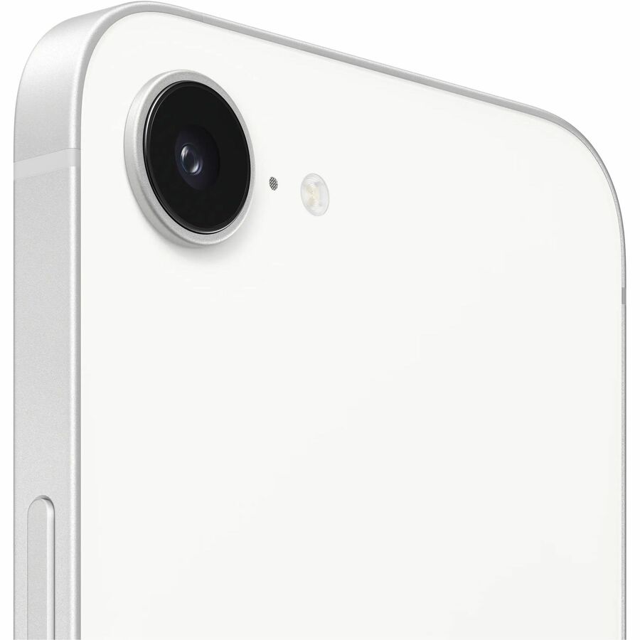 Apple iPhone 16e 256 GB Smartphone - 15.5 cm (6.1") OLED HDR10+ 2532 x 1170 - Hexa-core (A18Dual-core (2 Core) 4.04 GHz + A18 Quad-core (4 Core) 2.20 GHz - 8 GB RAM - iOS 18 - 5G - White