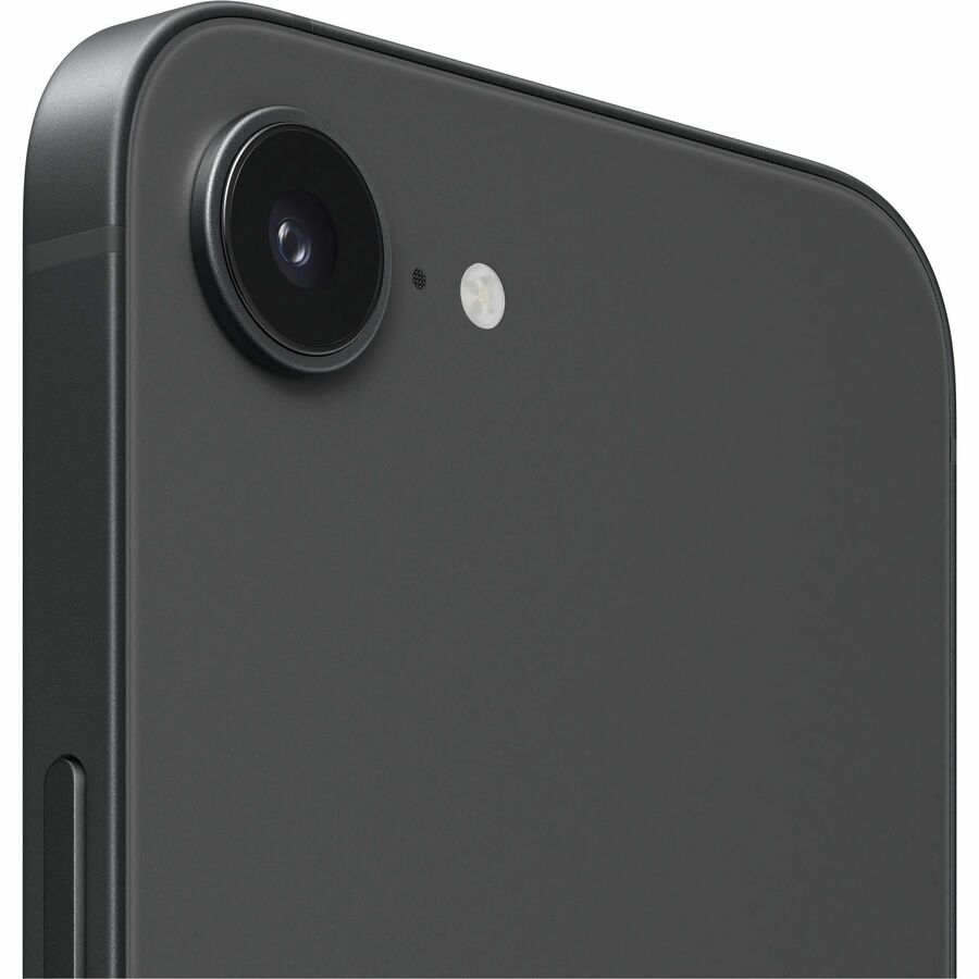 Apple iPhone 16e 256 GB Smartphone - 15.5 cm (6.1") OLED HDR10+ 2532 x 1170 - Hexa-core (A18Dual-core (2 Core) 4.04 GHz + A18 Quad-core (4 Core) 2.20 GHz - 8 GB RAM - iOS 18 - 5G - Black