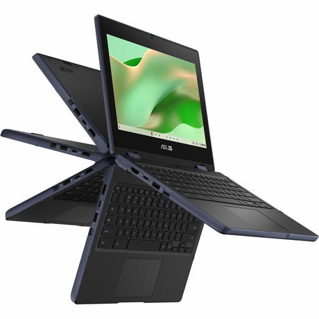 Asus Chromebook CZ11 Flip CZ1104F CZ1104FM2A-NS0144 29.5 cm (11.6") Touchscreen Rugged Convertible 2 in 1 Chromebook - HD - Octa-core (ARM Cortex A76 + Cortex A55) - 8 GB - 64 GB Flash Memory - Mineral Gray