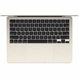 Apple MacBook Air MW0Y3B/A 34.5 cm (13.6") Notebook - Apple M4 - 16 GB - 256 GB SSD - English (UK) Keyboard - Starlight