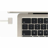 Apple MacBook Air MW0Y3B/A 34.5 cm (13.6") Notebook - Apple M4 - 16 GB - 256 GB SSD - English (UK) Keyboard - Starlight