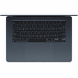 Apple MacBook Air MC6L4B/A 38.9 cm (15.3") Notebook - Apple M4 - 24 GB - 512 GB SSD - English (UK) Keyboard - Midnight