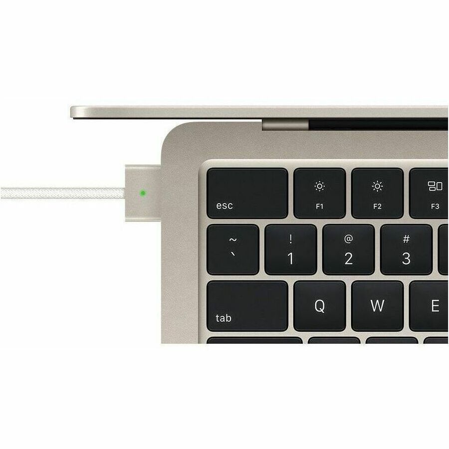 Apple MacBook Air MW1K3B/A 38.9 cm (15.3") Notebook - Apple M4 - 16 GB - 512 GB SSD - English (UK) Keyboard - Starlight