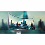 LG UltraGear 39GX90SA-W 39" Class UW-QHD Curved Screen Gaming OLED Monitor - 21:9 - White