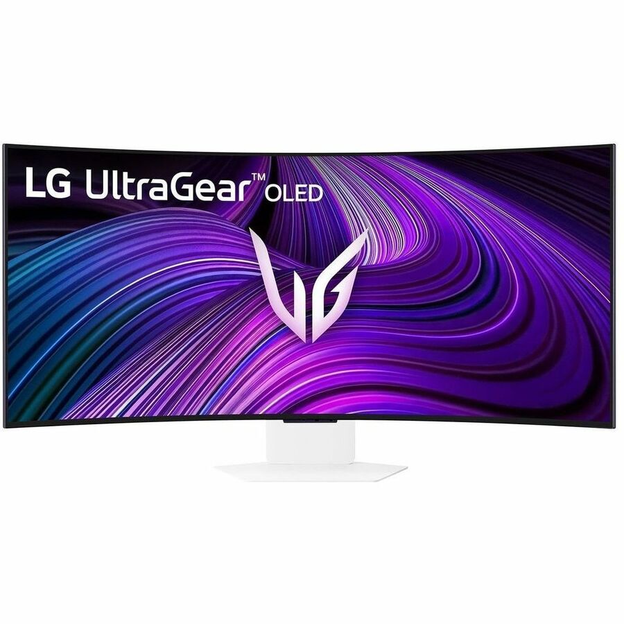 LG UltraGear 39GX90SA-W 39" Class UW-QHD Curved Screen Gaming OLED Monitor - 21:9 - White