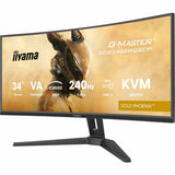 iiyama Gold Phoenix G-MASTER GCB3486WQSCP-B1 34" Class UWQHD Curved Screen Gaming LED Monitor - 21:9 - Black