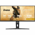 iiyama Gold Phoenix G-MASTER GCB3486WQSCP-B1 34" Class UWQHD Curved Screen Gaming LED Monitor - 21:9 - Black