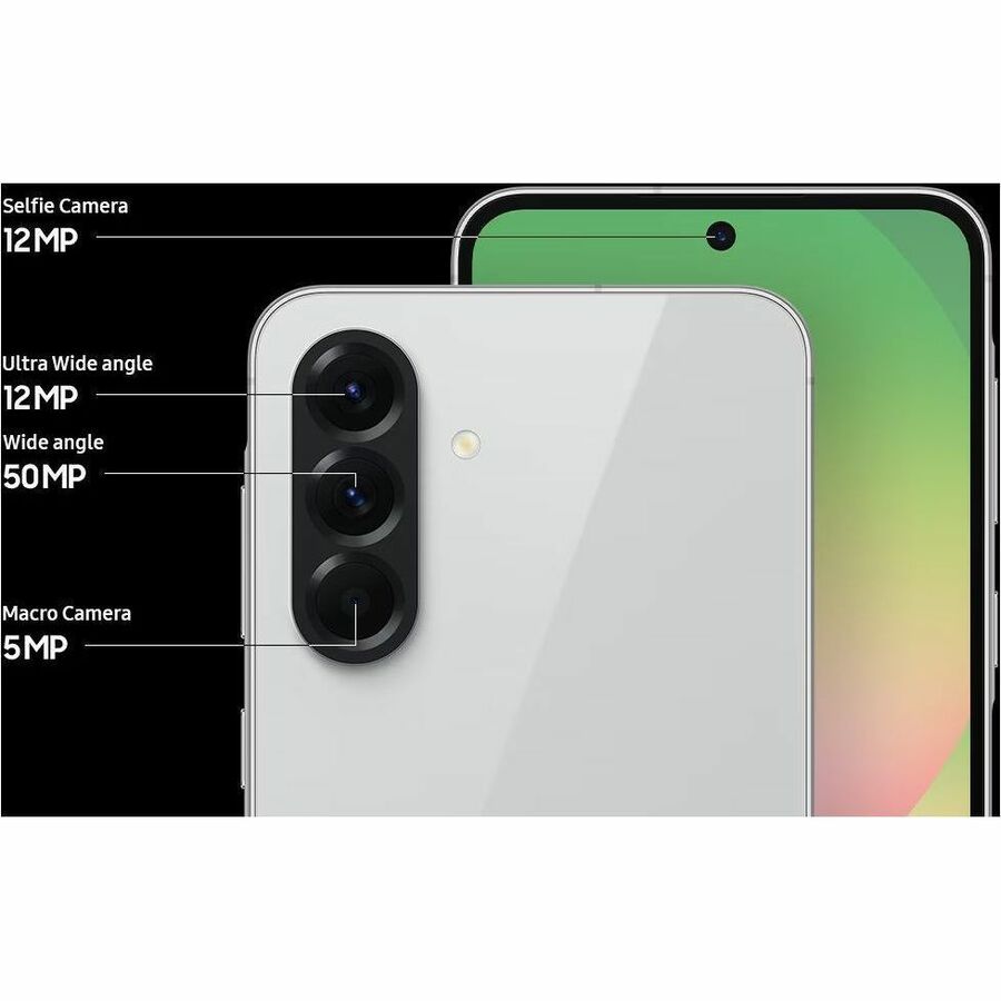 Samsung Galaxy A56 5G SM-A566B/DS 128 GB Smartphone - 17 cm (6.7") Super AMOLED Full HD Plus 1080 x 2340 - Octa-core (Cortex A720Single-core (1 Core) 2.90 GHz + Cortex A720 Triple-core (3 Core) 2.60 GHz + Cortex A520 Quad-core (4 Core) 1.90 GHz - Android