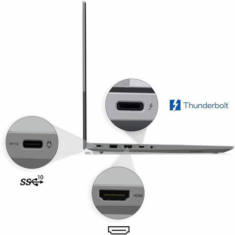 Lenovo ThinkBook 16 G8 IAL 21SK007AUK 40.6 cm (16") Notebook - WUXGA - Intel Core Ultra 5 225U - 16 GB - 256 GB SSD - English (UK) Keyboard - Arctic Gray