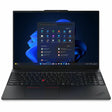 Lenovo ThinkPad E16 Gen 3 21SR000NUK 40.6 cm (16") Notebook - WUXGA - Intel Core Ultra 7 255H - 16 GB - 512 GB SSD - English (UK) Keyboard - Black