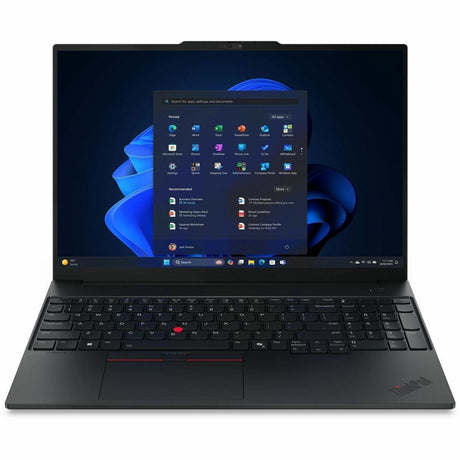 Lenovo ThinkPad E16 Gen 3 21SR000NUK 40.6 cm (16") Notebook - WUXGA - Intel Core Ultra 7 255H - 16 GB - 512 GB SSD - English (UK) Keyboard - Black