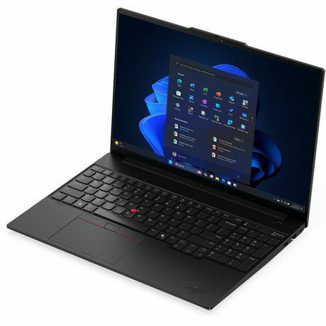 Lenovo ThinkPad E16 Gen 3 21SR000NUK 40.6 cm (16") Notebook - WUXGA - Intel Core Ultra 7 255H - 16 GB - 512 GB SSD - English (UK) Keyboard - Black