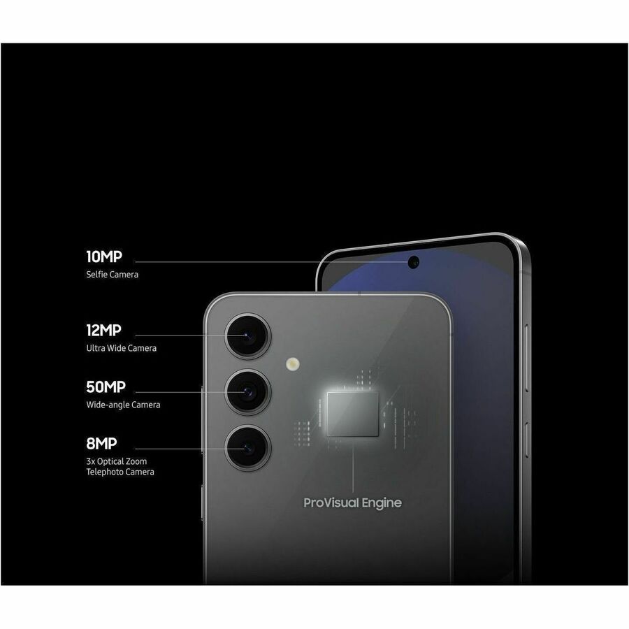 Samsung Galaxy S24 FE SM-S721B/DS 128 GB Smartphone - 17 cm (6.7") Dynamic AMOLED 2X Full HD Plus 1080 x 2340 - Deca-core (Single-core (1 Core) 3.10 GHz Dual-core (2 Core) 2.90 GHz Triple-core (3 Core) 2.60 GHz Quad-Core (4 Core) 1.90 GHz) - 8 GB RAM - An