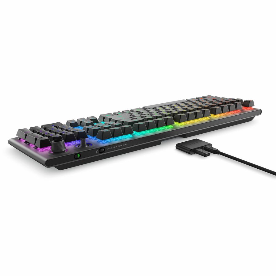 Alienware AW920K Gaming Keyboard - Wireless Connectivity - Dark Side of the Moon