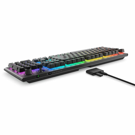 Alienware AW920K Gaming Keyboard - Wireless Connectivity - Dark Side of the Moon