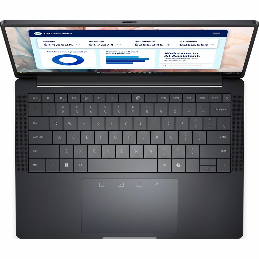 Dell Pro 13 Premium PA13250 33.8 cm (13.3") Copilot+ PC Notebook - Full HD Plus - Intel Core Ultra 7 266V - vPro Technology - Intel Evo Platform - 16 GB - 512 GB SSD - Magnesium