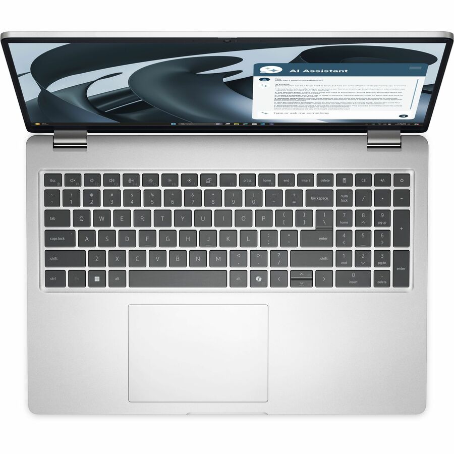Dell Pro 16 Plus PB16255 40.6 cm (16") Copilot+ PC Notebook - Full HD Plus - AMD Ryzen AI 5 PRO 340 - 16 GB - 512 GB SSD - Platinum Silver