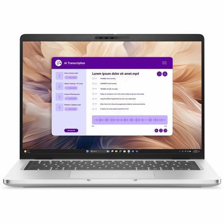 Dell Pro 14 Plus PB14250 35.6 cm (14") Clamshell Copilot+ PC Notebook - Full HD Plus - Intel Core Ultra 5 236V - vPro Technology - 16 GB - 512 GB SSD - Aluminium