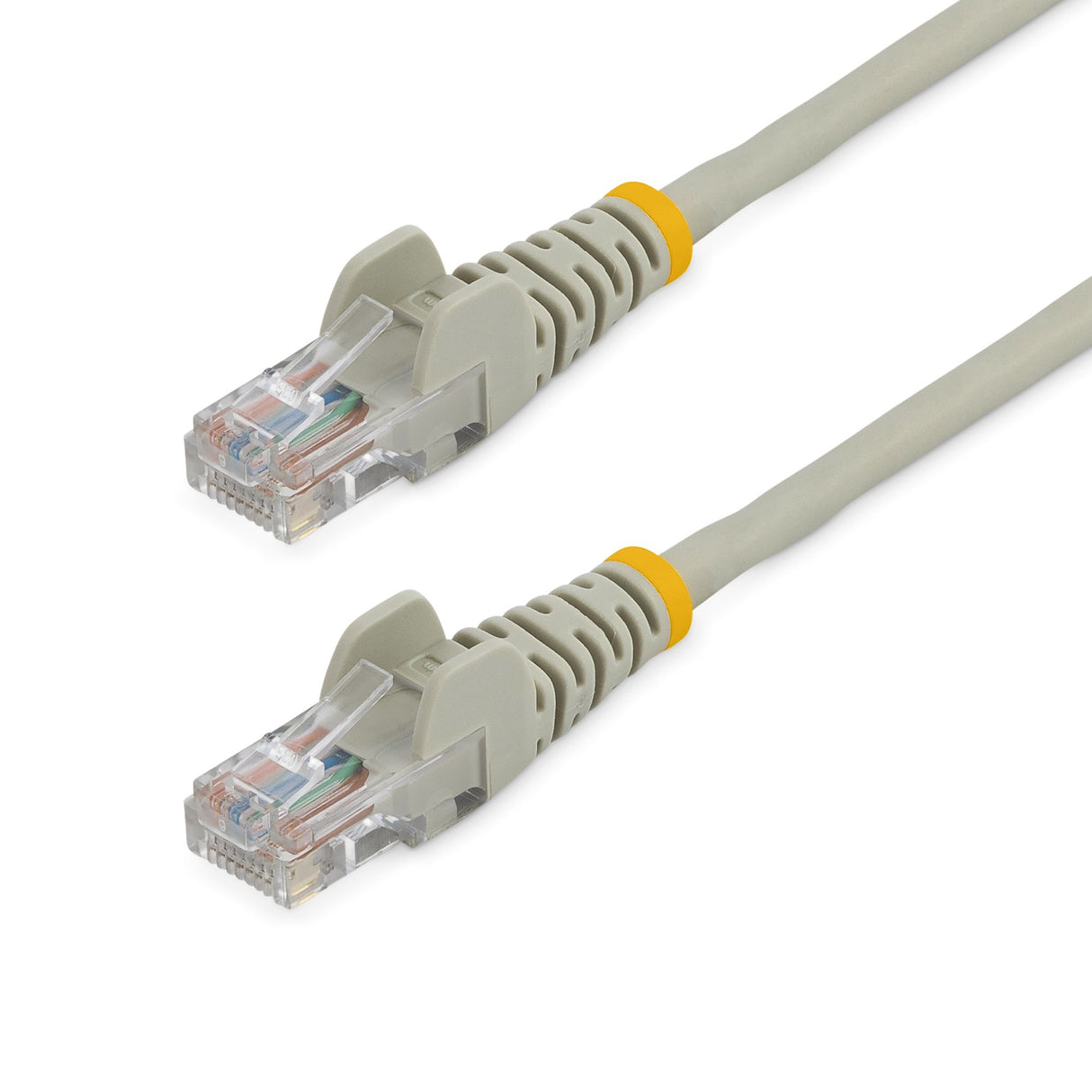 StarTech.com Cat5e Ethernet Patch Cable with Snagless RJ45 Connectors - 10 m, Gray