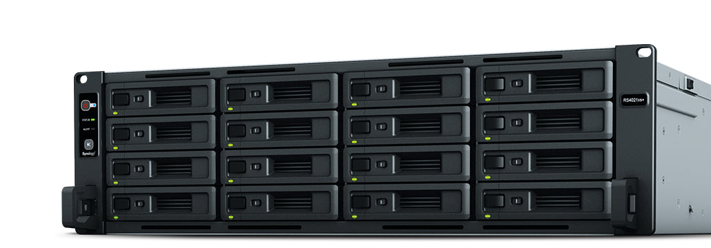 Synology RackStation RS4021XS+ NAS/storage server Rack (3U) Ethernet LAN Black D-1541