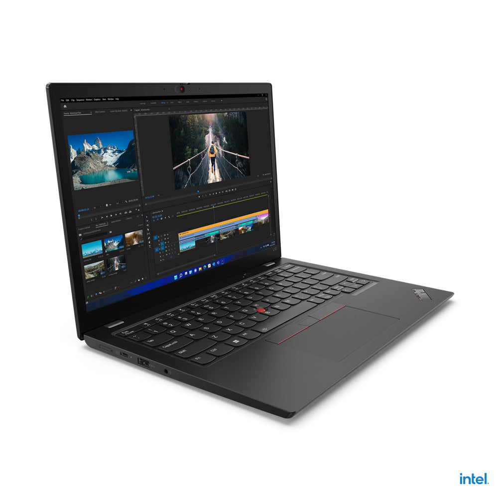 Lenovo ThinkPad L13 Gen 3 (Intel) i7-1255U Notebook 33.8 cm (13.3") WUXGA Intel® Core™ i7 16 GB DDR4-SDRAM 512 GB SSD Wi-Fi 6 (802.11ax) Windows 11 Pro Black