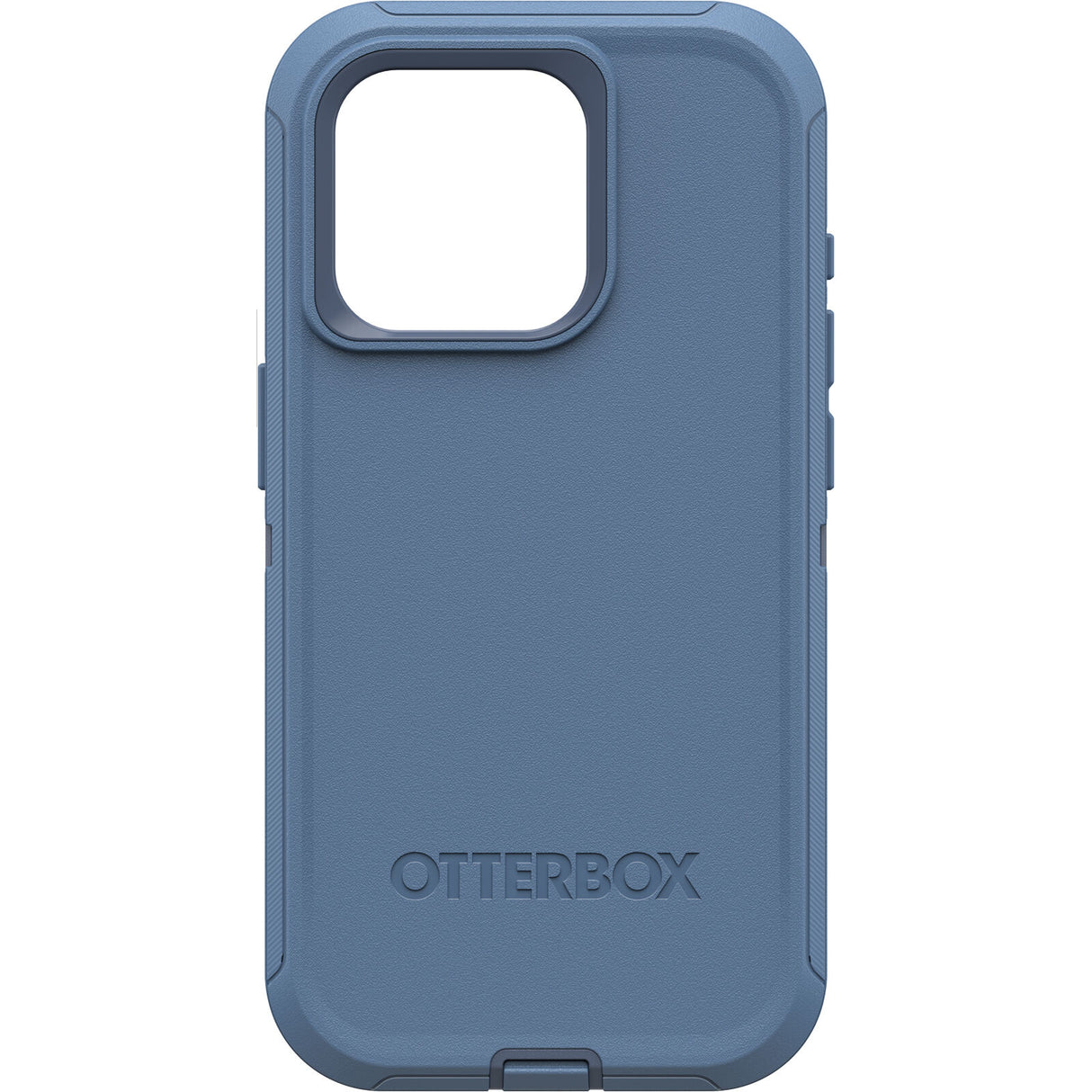 OtterBox Defender Series for iPhone 15 Pro, Baby Blue Jeans (Blue)