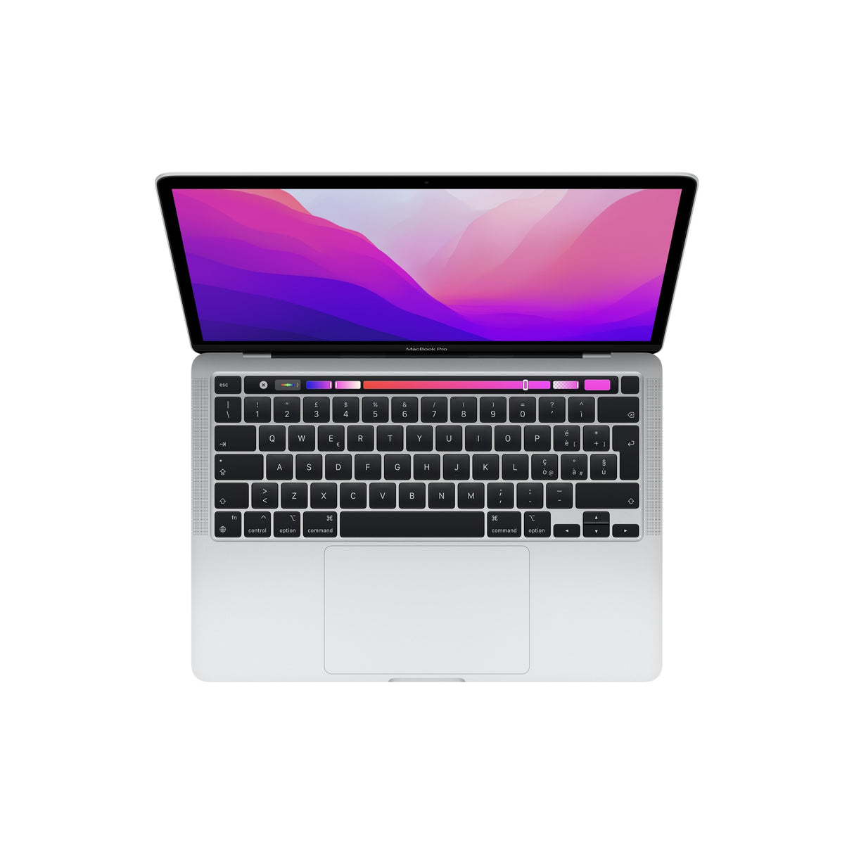 Apple MacBook Pro M2 Notebook 33.8 cm (13.3") Apple M 8 GB 512 GB SSD Wi-Fi 6 (802.11ax) macOS Monterey Silver