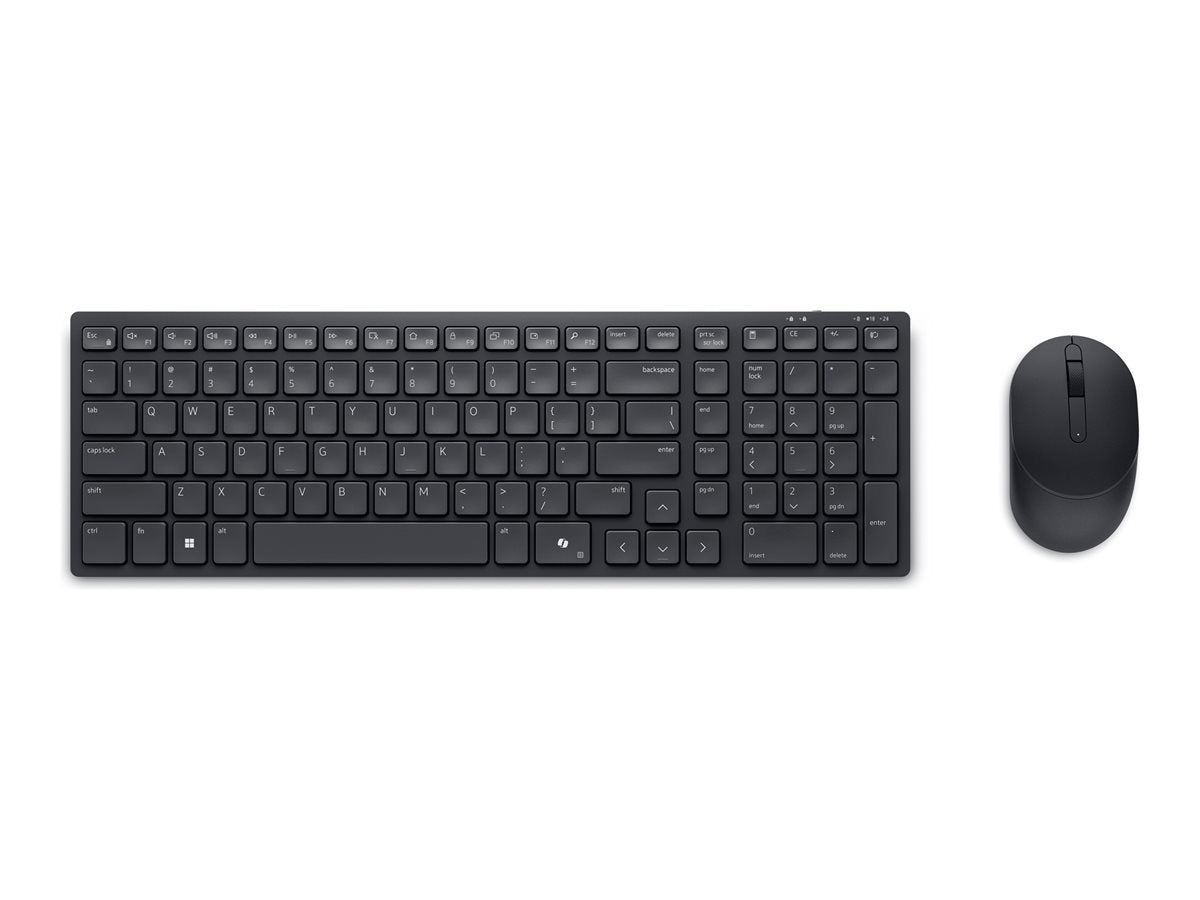 Dell KM555 Keyboard & Mouse - QWERTY - English (UK) - Retail Box