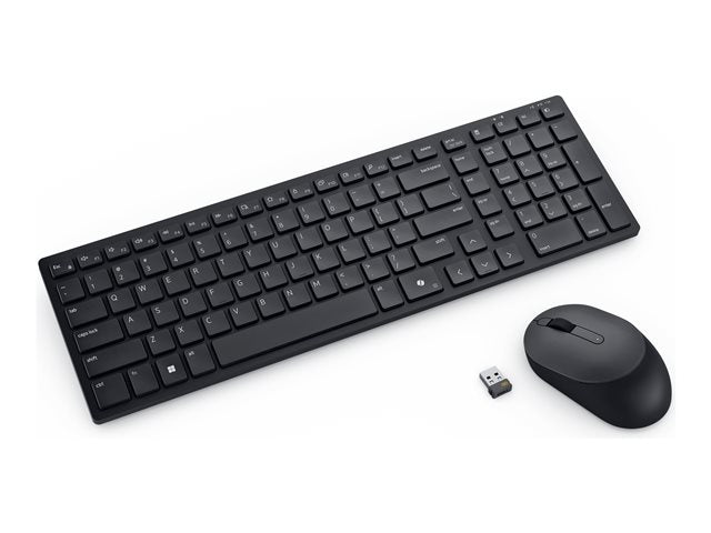 Dell KM555 Keyboard & Mouse - QWERTY - English (UK) - Retail Box