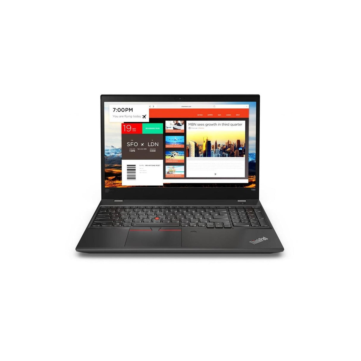 Lenovo T580, Intel Core i5 (8th Gen), 16gb RAM, 256gb SSD, 15" FHD, Win11Pro, 1Yr Warranty